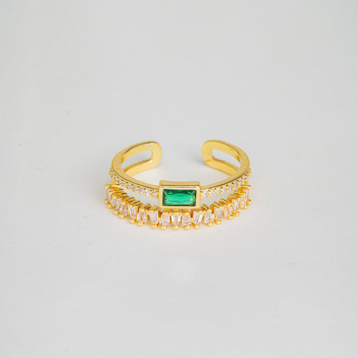 Meya Emerald Gemstone Ring