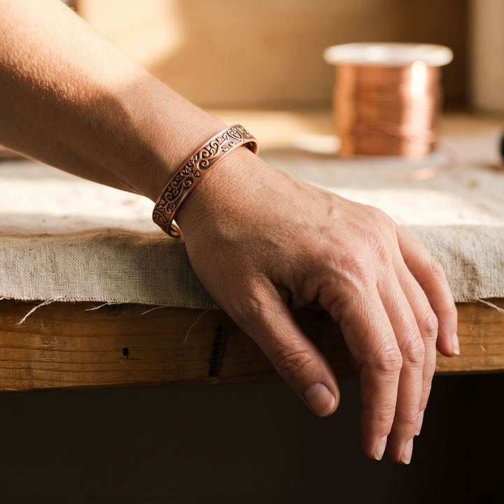 Flora Copper Bracelet