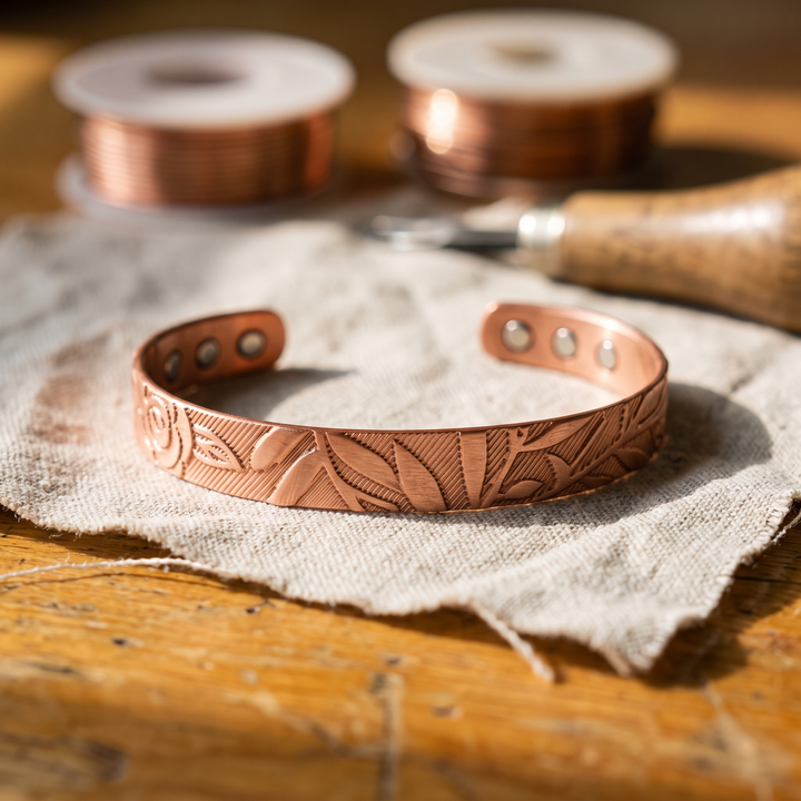 Leaf Copper Bracelet