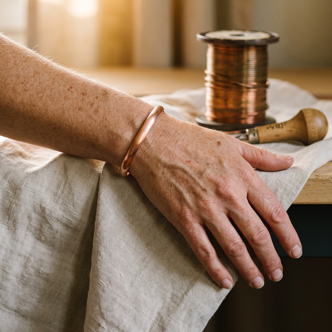 Flow Copper Bracelet