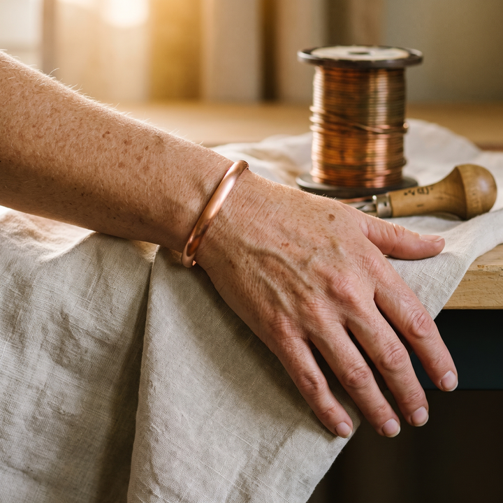Flow Copper Bracelet